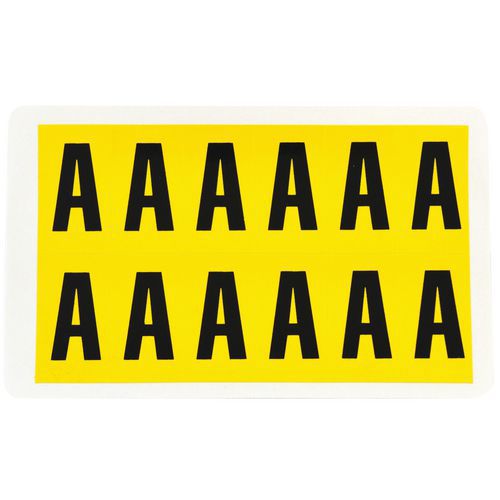 Boite De Lettres De A A Z De 38x21 Mm - Manutan