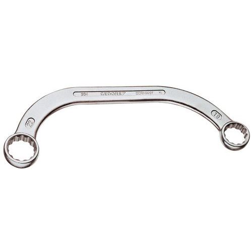 Gedore - Clé pour bloc de démarrage 19x22 mm - Finition chromée - 230 mm de longueur