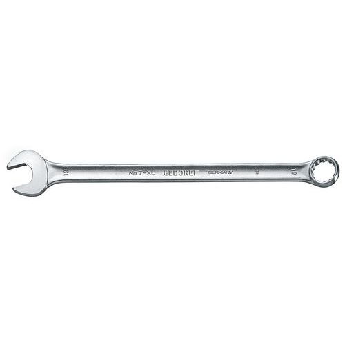 Gedore - Clé mixte extra longue 11 mm - 200 mm - Finition chromée - Idéale pour servante