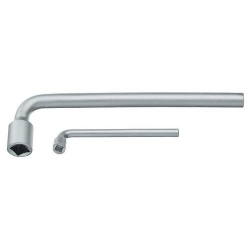Gedore - Clé à douille carrée extra profonde 10 mm - 175 mm - Serrage précis et durable