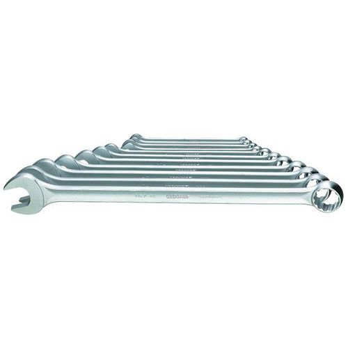 Jeu De Clés Mixtes Extra Longues 11 Pièces De 8 à 22 Mm