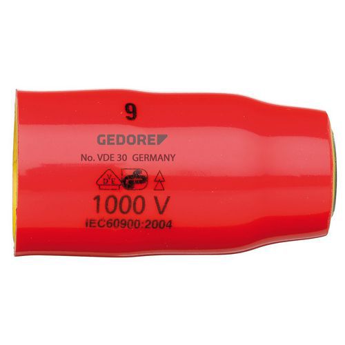 Clé à Douille Vde Insert 3/8 Hexagone 9 Mm