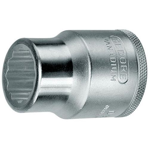 Gedore - Douille 3/4 pouces 12 pans UD 1.3/8 - Serrage précis et durable - Étui inclus