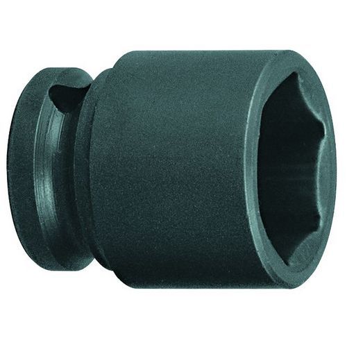 Gedore - Embout de tournevis électrique 1/2 hexagone 27 mm - Douille impact métrique 6 pans - Serrage - Étui