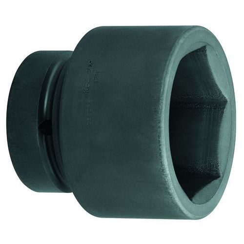 Gedore - Embout de tournevis électrique 2,1/2 hexagone 90 mm - Douille impact métrique 6 pans K64 - Usage vissage - Étui