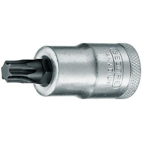 Gedore - Douille Tournevis Torx T50 1/2 - Vissage Précis - 55mm Longueur
