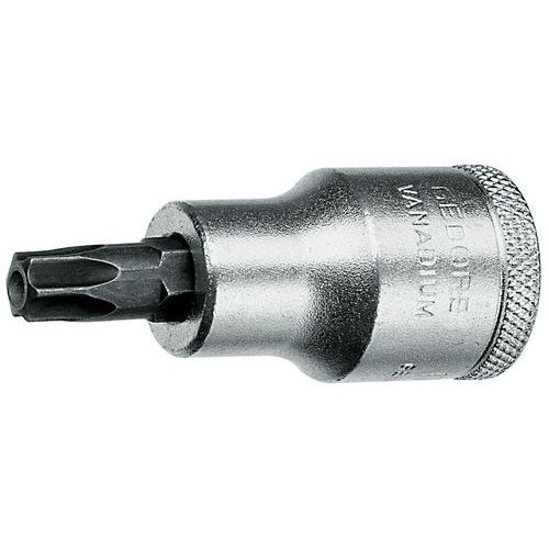 Gedore - Douille Tournevis Torx 1/2 TX T25 - 55mm - Vissage Précis