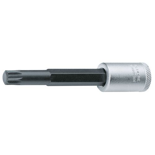 Tournevis à Embout Femelle De 3/8 De Long Xzn Multi-dents M6