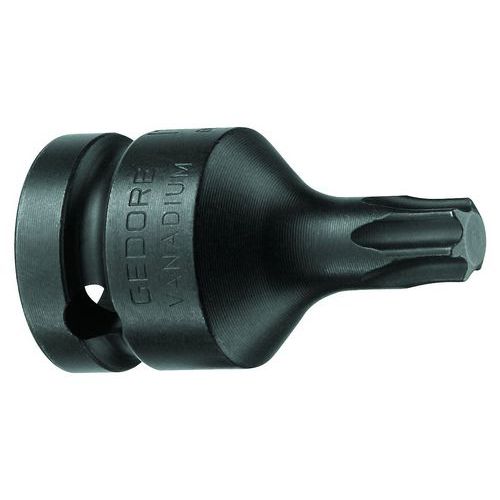 Gedore - Douille tournevis impact 1/2 TX T30 - 47 mm - Pour serrage professionnel