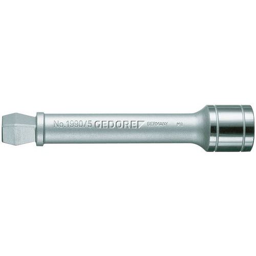 Gedore 1990KR-5 Extension universelle 1/2 125 mm, Argent