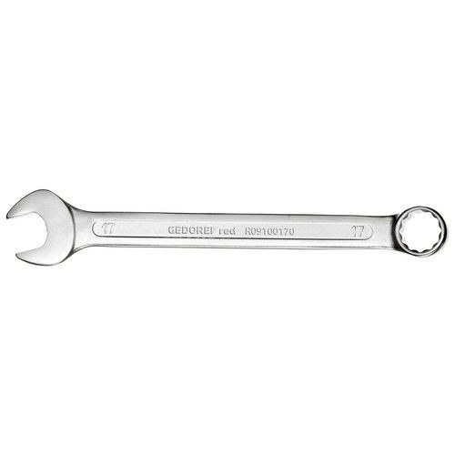 GedoreRed - Clé mixte 19 mm - Longueur 230 mm - Acier chromé - Outillage à main robuste