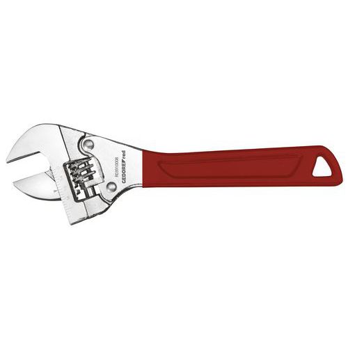 GedoreRed - Clé à molette suédoise R0391 - Ouverture 30mm, Longueur 205mm - Finition chromée, ISO 6787