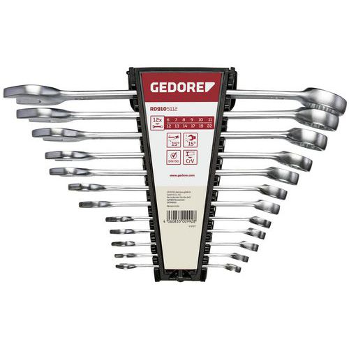 Jeu De Clés Mixtes Sw6-22mm 12 Pcs