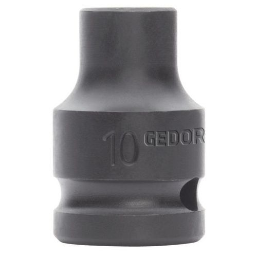 GedoreRed - Douille d'impact 1/2 6 pans SW19mm L.38mm - Pour serrage - Étui inclus
