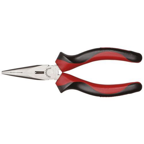 Pince à Becs Plats Droite L.160mm 2c-handle