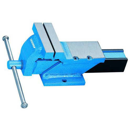 Gedore - Étau parallèle 100 mm - Mâchoire 100mm Profondeur 120mm - Robuste et Précis