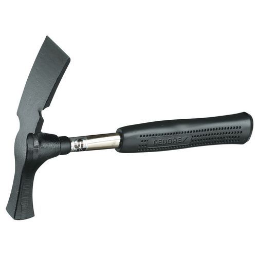 Marteau De Maçon Style Berlinois Avec Manche En Acier Tubulaire 600 G