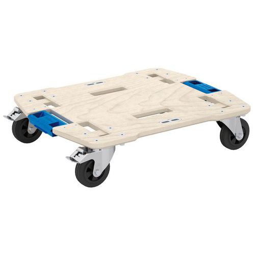 Gedore - Support à roulettes WorkMo B2 - Hêtre - Charge 200 kg - 493x612x144 mm