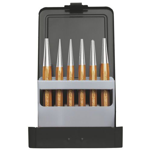 Jeu De Poinçons D.1-10mm Grains 6 Pcs