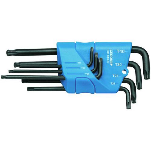 Jeu De Tournevis Coudé Dans Le Support 7 Pcs Tx T10-t40