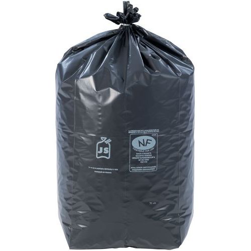 Sac Poubelle Noir Dechet Lourd 60 A 130 L Manutan Fr