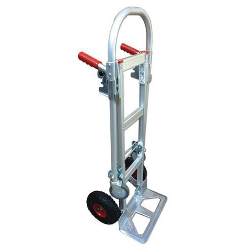 Diable chariot combiné 250kg et 350kg - 2 positions - Roues pneumatiques Diable chariot combiné 250kg et 350kg - 2 positions - Roues pneumatiques