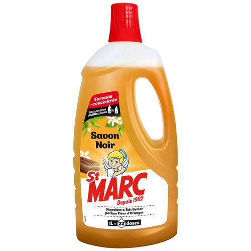Nettoyant Au Savon Noir - 1l - St Marc