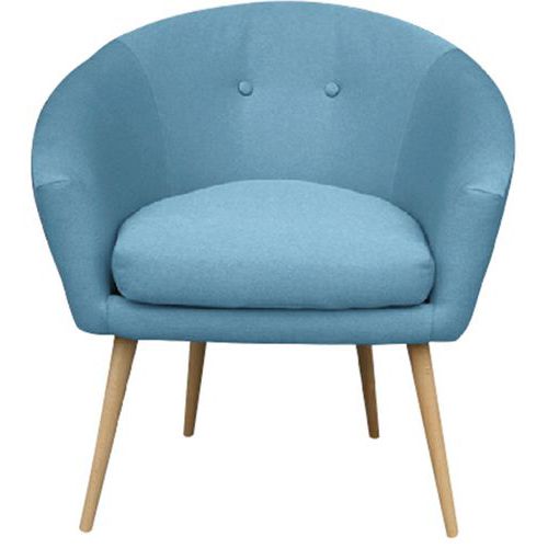 Fauteuil Armand - Structure En Particules Revêtement Tissu