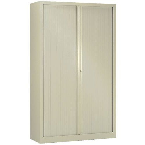 Armoire Métal Haute à Rideaux Ton Uni à Monter_lb05800r