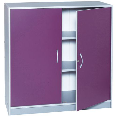 Armoire De Bureau Portes Batta Aluminium Hauteur 105 Cm 9536