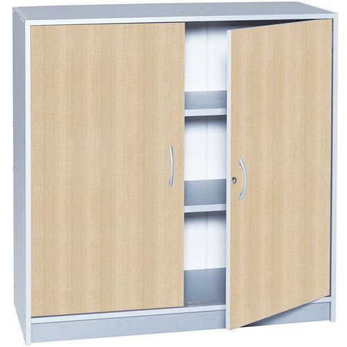 Armoire De Bureau Portes Batta Aluminium Hauteur 105 Cm 9534