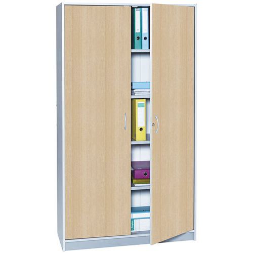 Armoire De Bureau Portes Batta Aluminium Hauteur 185 Cm 9534