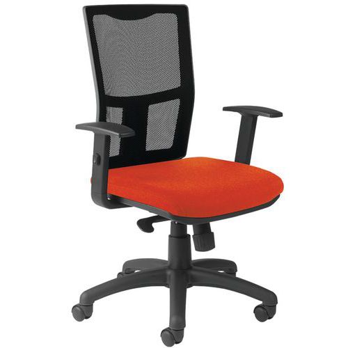 Siège Ritz Dos Résil Nr Ac. Réglabl Avec Régla. Lomb Corail