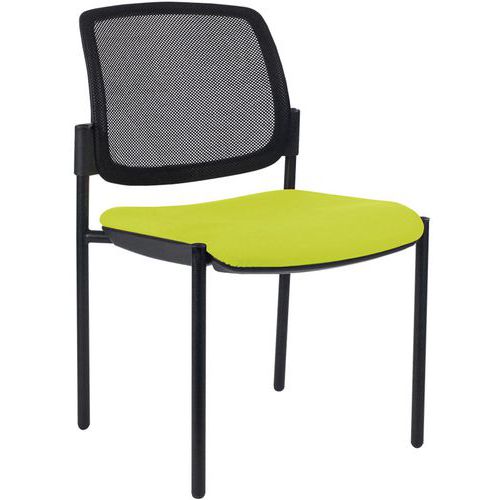 Siège Visiteur Ritz Résille Noire Anis_jz00608j