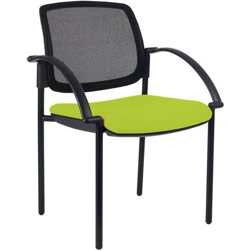 Siège Visiteur Ritz Résille Noire Anis_jz00607m