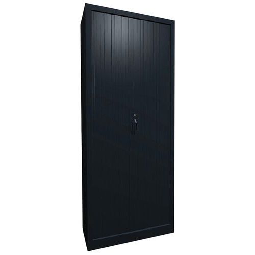 Armoire à Rideaux Classique L. 80 H.198 Cm 7016 Anthracite