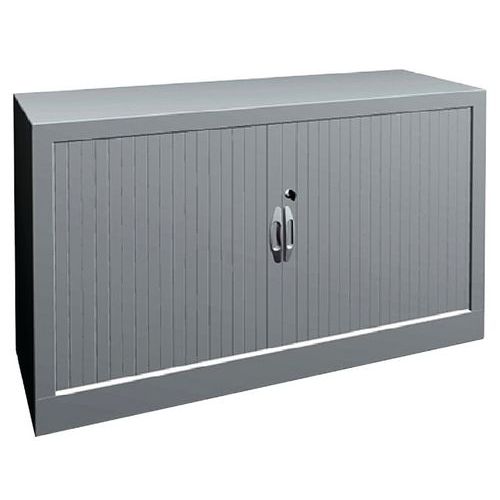 Armoire à Rideaux Classique L.120cm Et H.69cm 9328 Blanc/blc