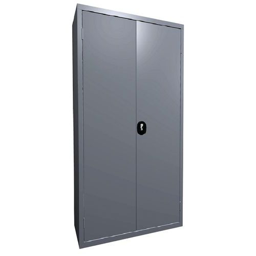 Armoire Porte Battantes Acial L.100cm H.198cm 9006 Alu