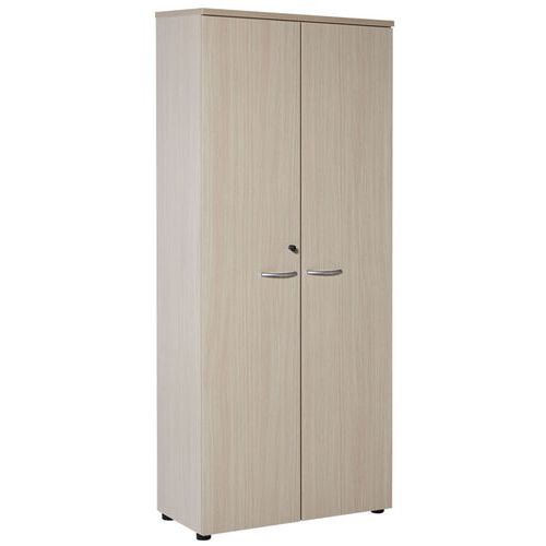 Armoire Duetto L.80 Cm 4 Tabl. 2 Porte Bat. H.201 Chêneclair