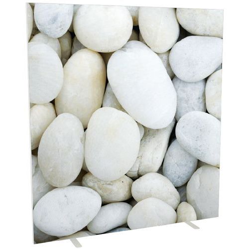 Cloison L. X H. X P. 160 X 174 X 39 Cm Décor Galets