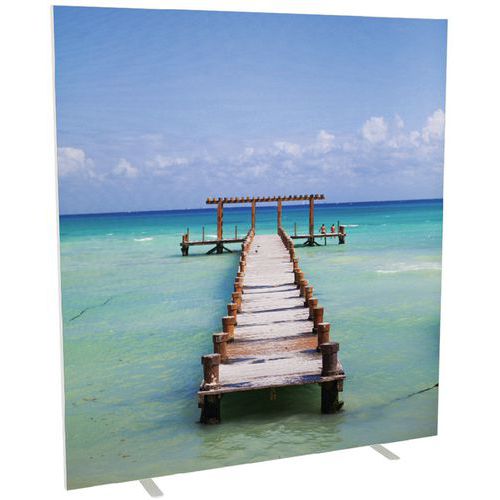 Cloison L. X H. X P. 160 X 174 X 39 Cm Décor Ponton