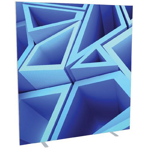 Cloison L. X H. X P. 160 X 174 X39 Cm Décor Triangle