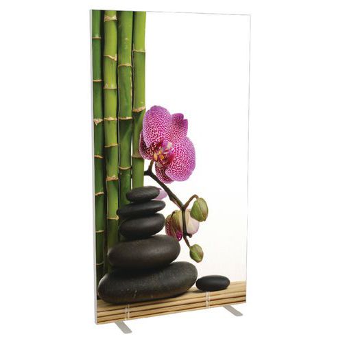 Cloison L. X H. X P. 94 X 174 X 39 Cm Décor Bambou