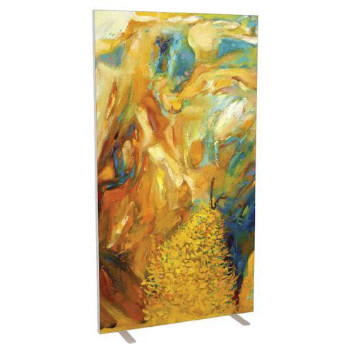 Cloison L. X H. X P. 94 X 174 X 39 Cm Décor Camaieu