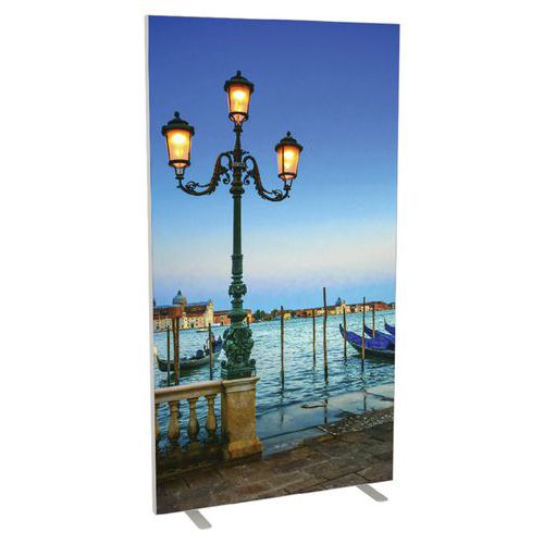 Cloison L. X H. X P. 94 X 174 X 39 Cm Décor Lagune