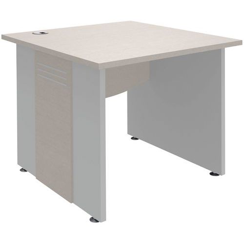 Bureau Pieds Panneaux Mélamine Longueur 80 Cm T.2318