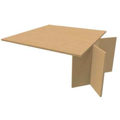 Extension 140 X 140 Cm Pour Table Ovale Hêtre