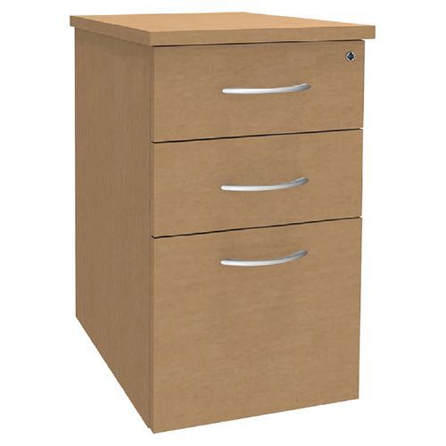 Le Caisson Hauteur Bureau 80 Cm T.1316 Hêtre