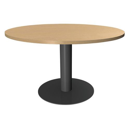 Table Ronde Azari Pied Central Diamètre 120 Cm T.1315