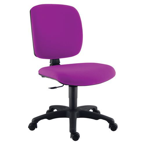 Chaise De Bureau Kaola Dossier Bas 378 Magenta